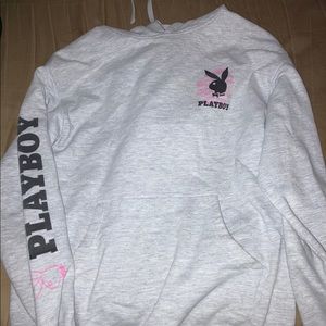 Anti social social club playboy hoodie